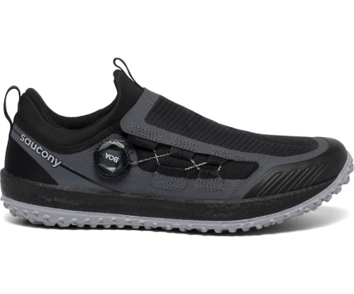Tenis Saucony Switchback 2 Hombre Zapatillas Running Negras / Charcoal México MX-049-SK
